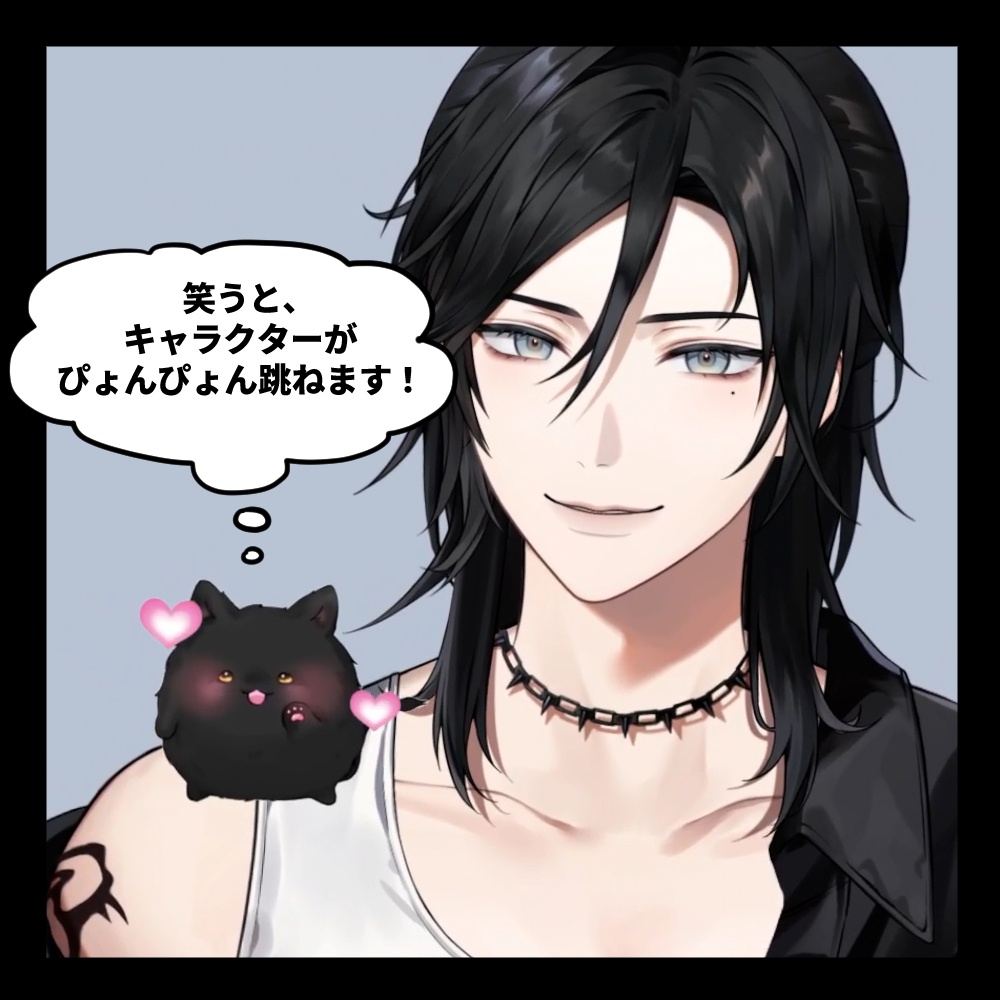 PNGからLive2Dアイテムへ|ユニバーサルマスコット用Live2Dテンプレート