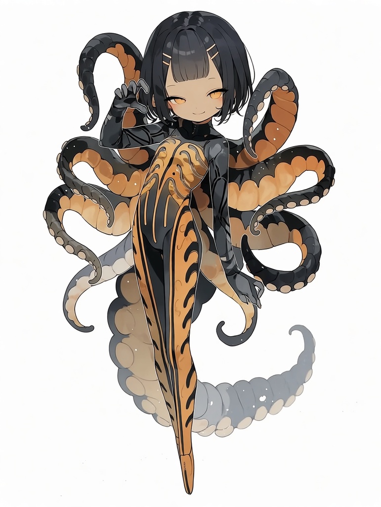 #2 触手娘イラスト集【テンタコる】