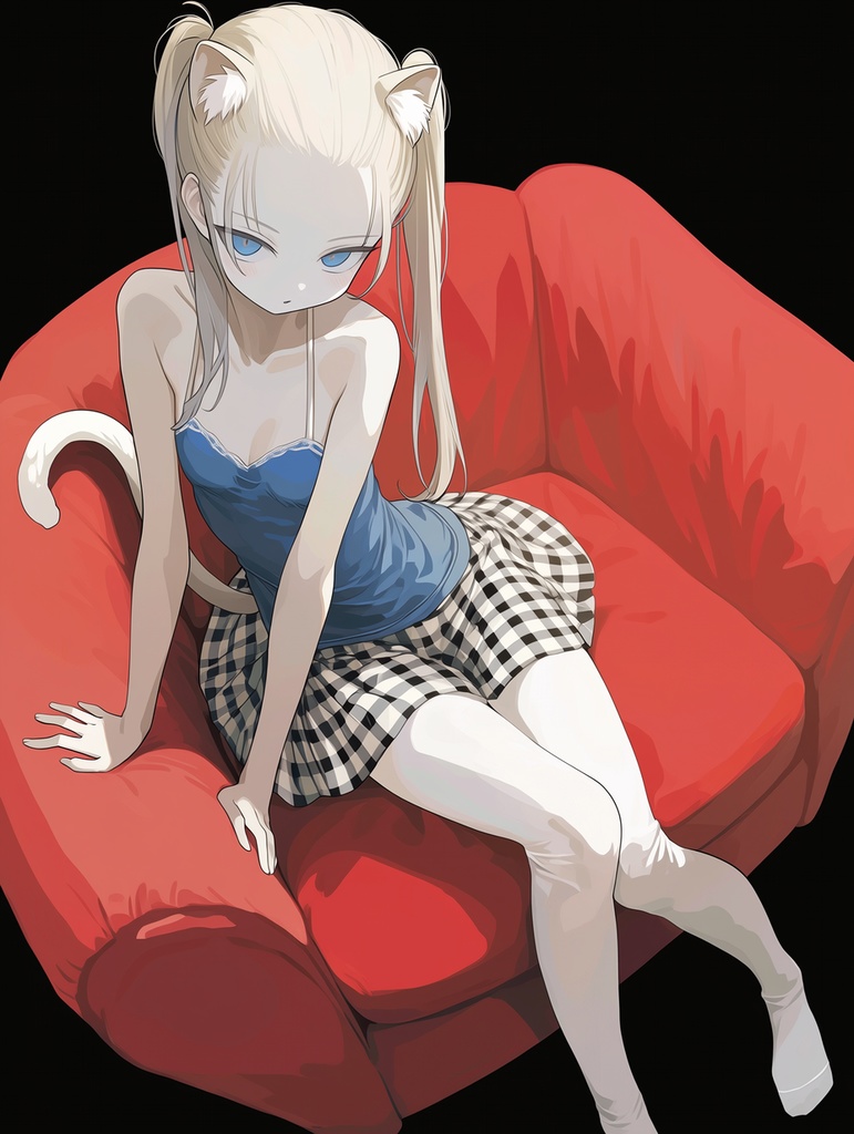 【壁紙セット】ねこ娘 × メスガキ