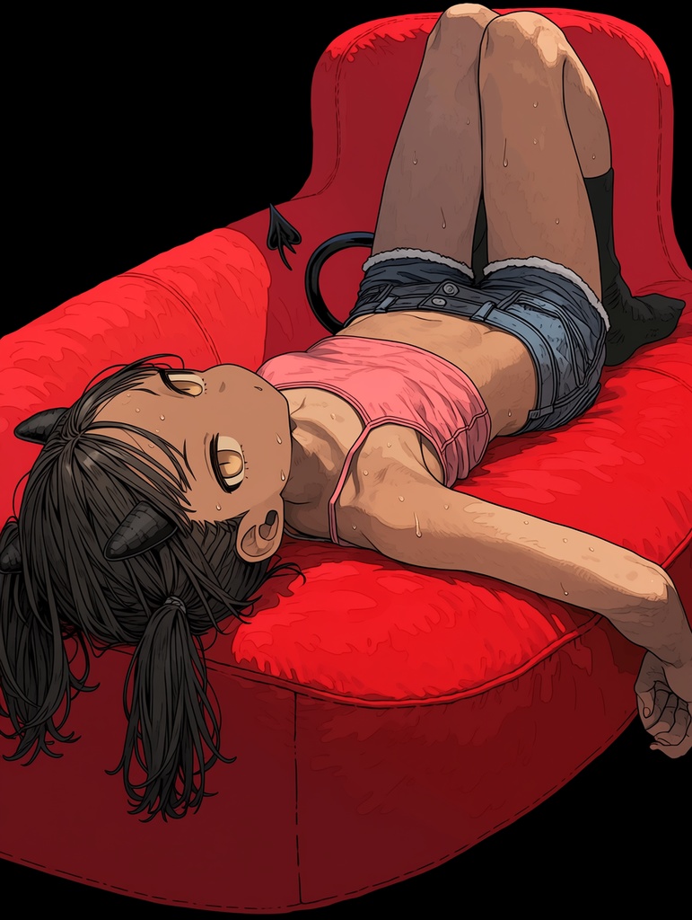 【壁紙セット】サキュバスちゃん × メスガキ