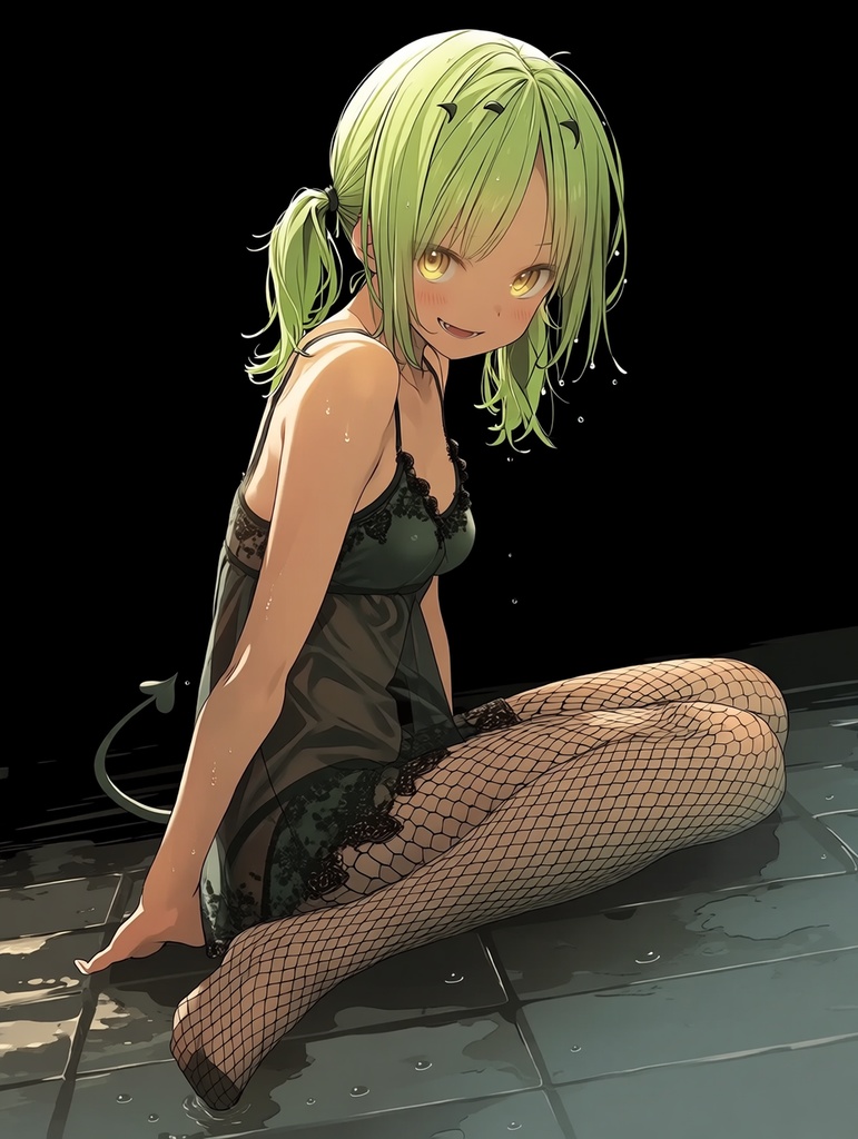 【壁紙セット】サキュバスちゃん × 色