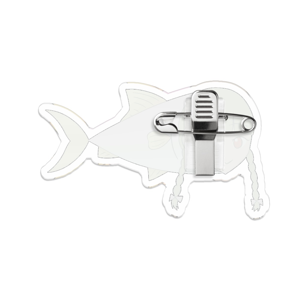 うお美 アクリルバッジ