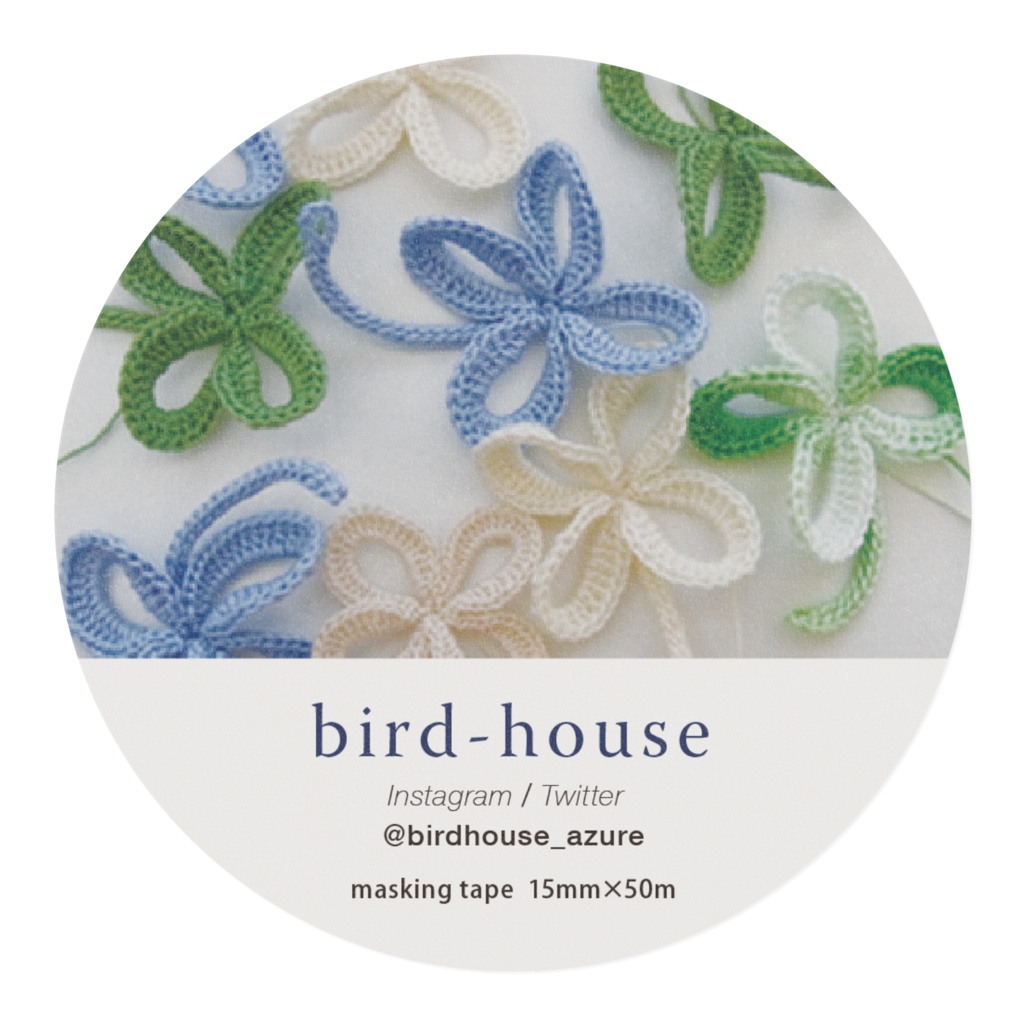 シャムロックのドイリー柄