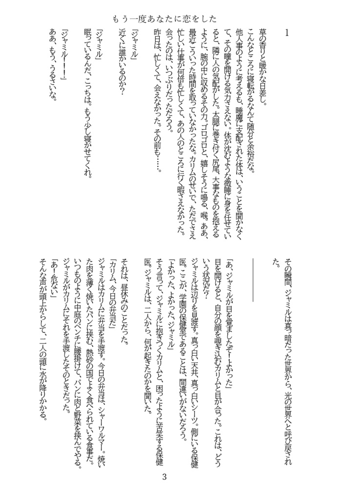 もう一度あなたに恋をした