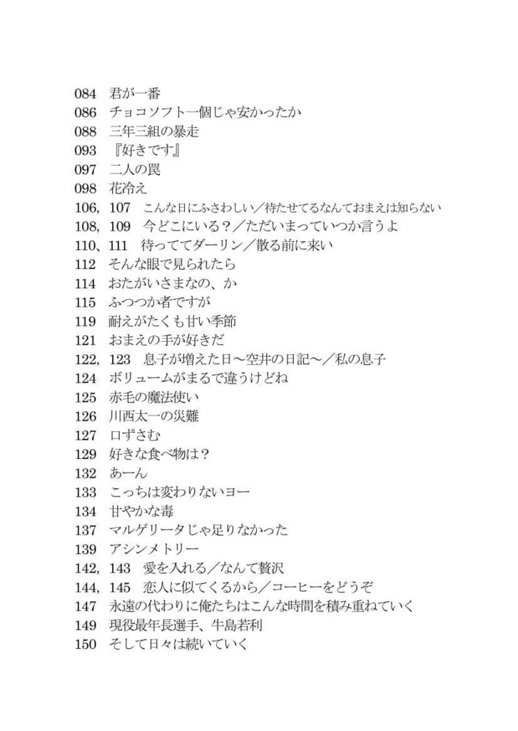 SS名刺再録集「ごっちゃ!」