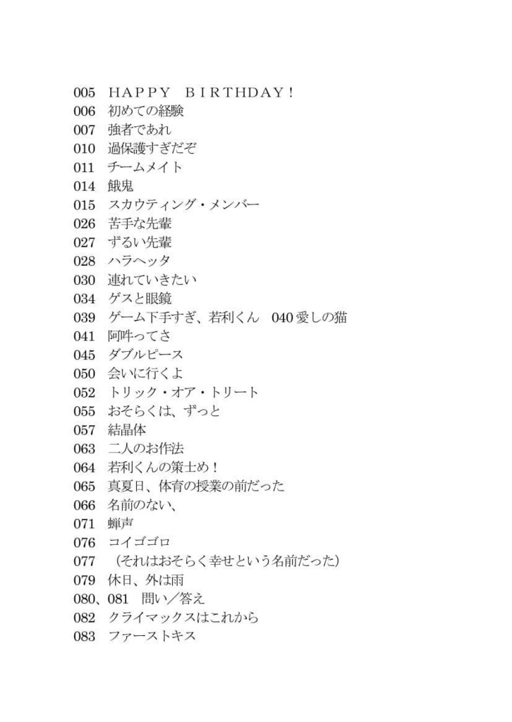 SS名刺再録集「ごっちゃ!」