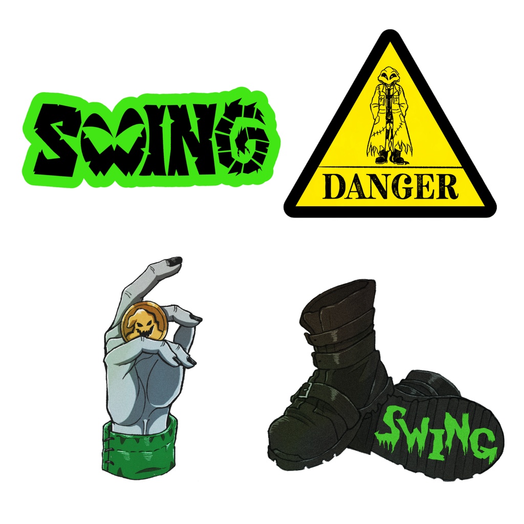 SWINGステッカーセット