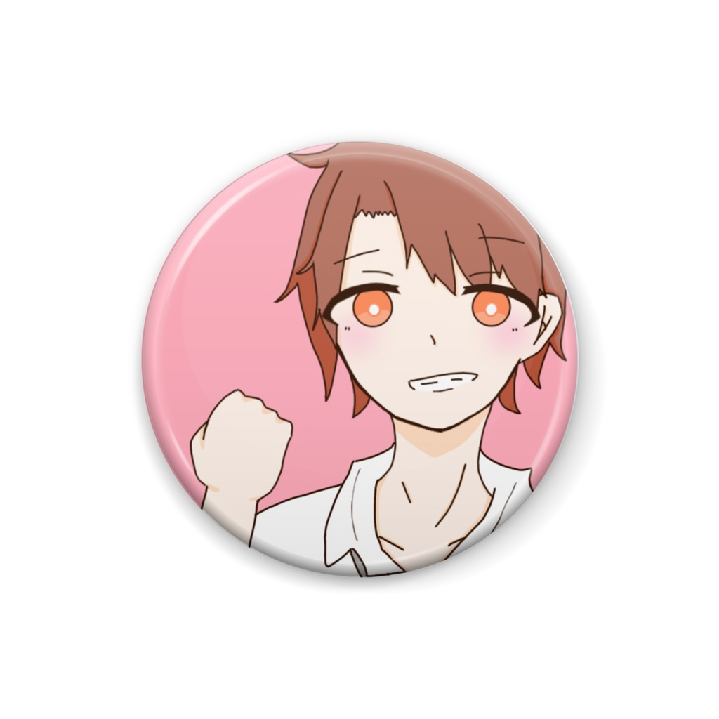 こじさんの缶バッチ #駄犬グル