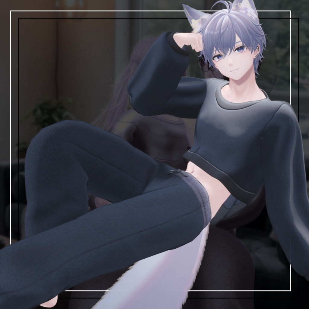 【VRChat向け衣装】Urban Cutline【8アバター対応】