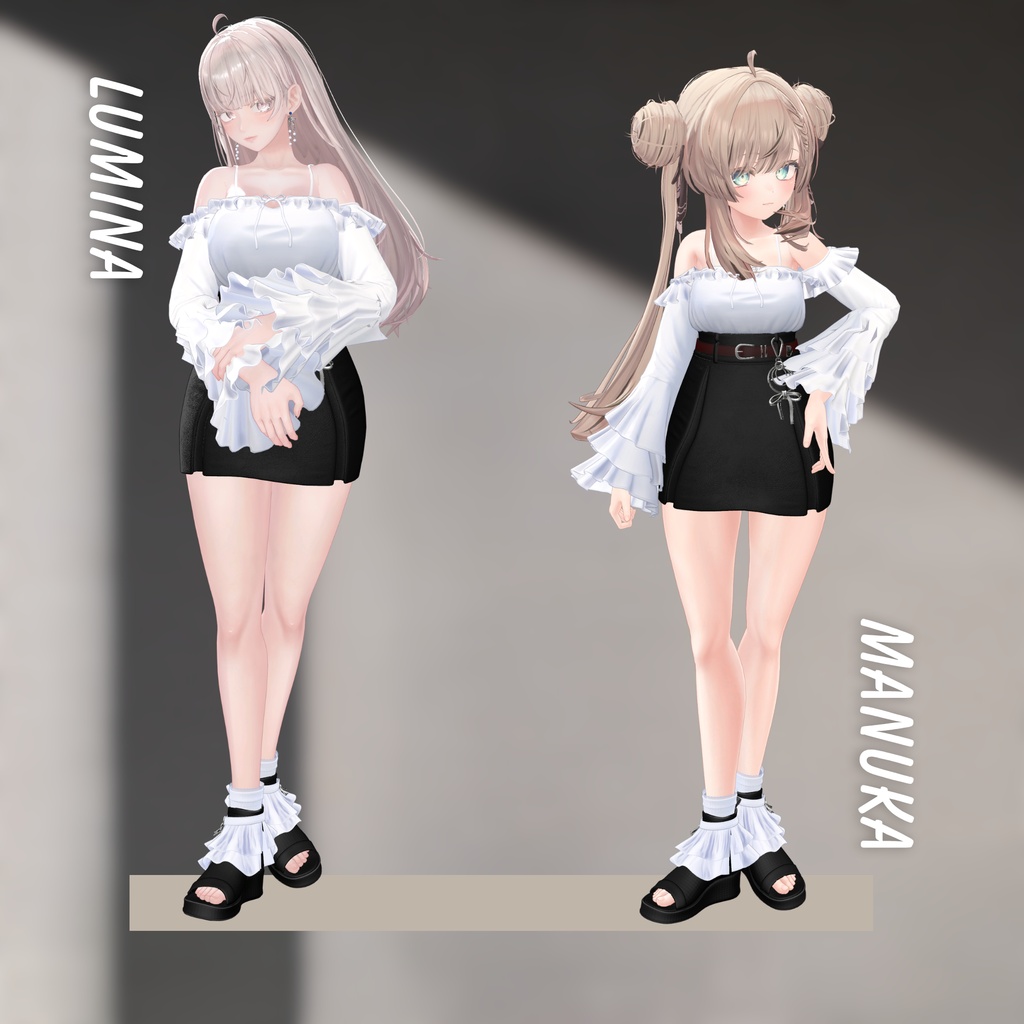 【3D衣装】Sheer Summer | 17 Avatars