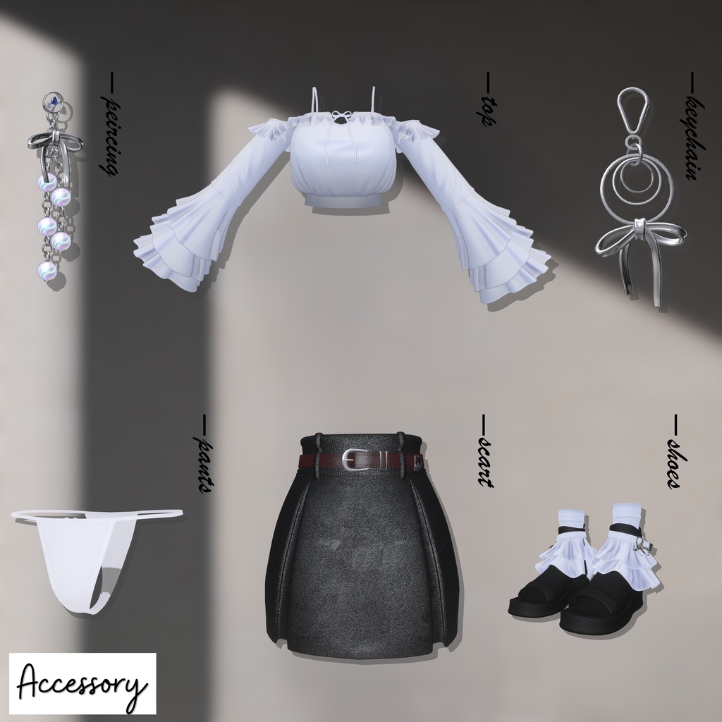 【3D衣装】Sheer Summer | 17 Avatars