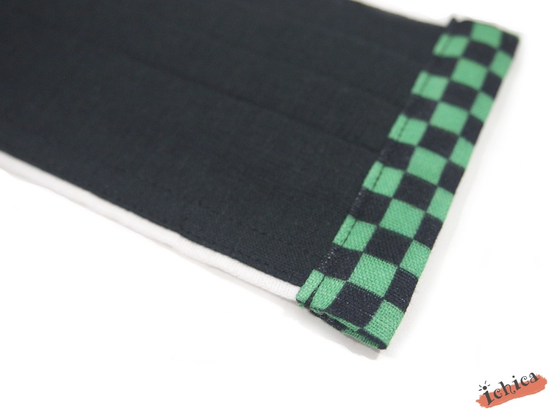 鬼滅風ガーゼマスク