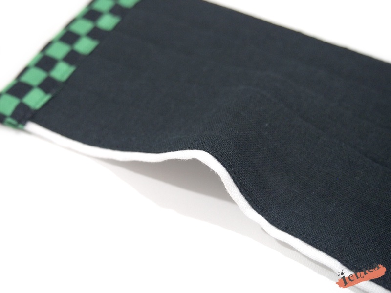 鬼滅風ガーゼマスク