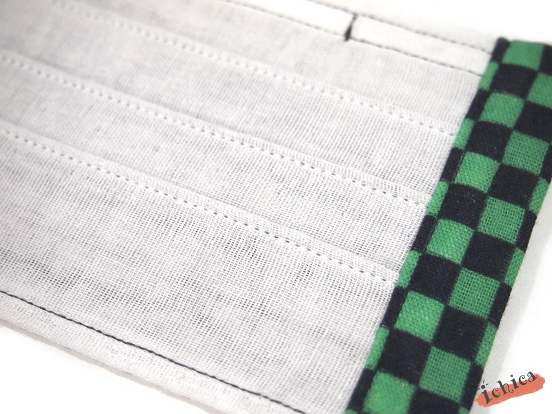 鬼滅風ガーゼマスク