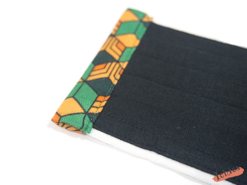 鬼滅風ガーゼマスク