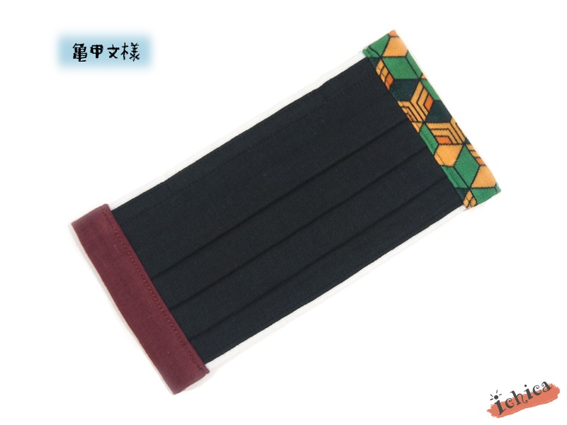 鬼滅風ガーゼマスク