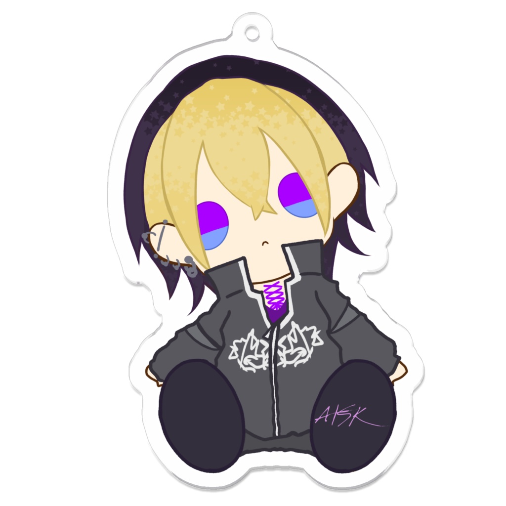 【オリジナル】ぬい風アクリルキーホルダー