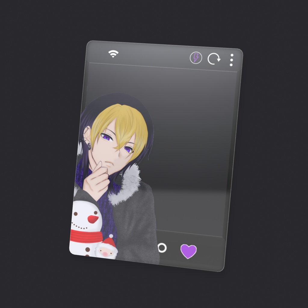 【クリスマス限定】クリアカード