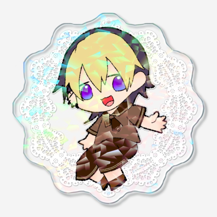 【2026.Valentine】ホログラムアクリルキーホルダー