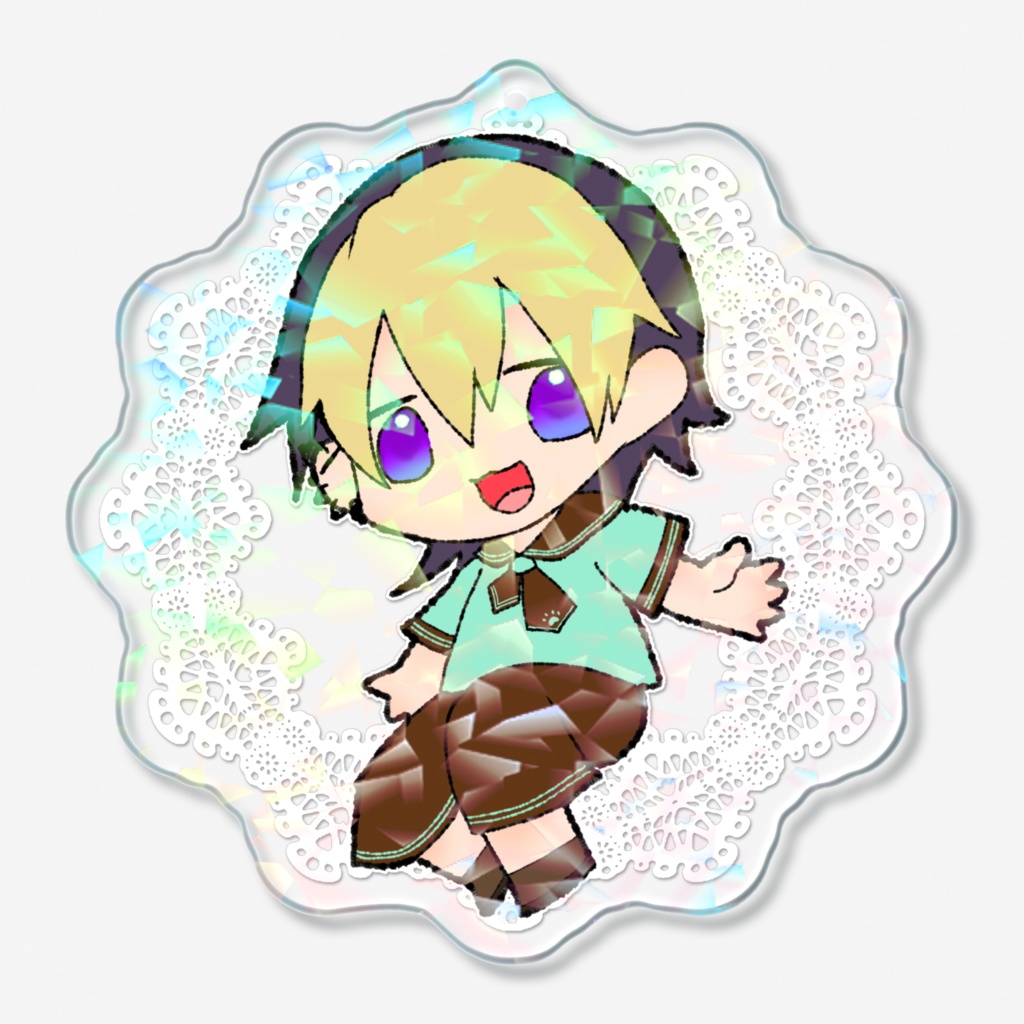 【2026.Valentine】ホログラムアクリルキーホルダー