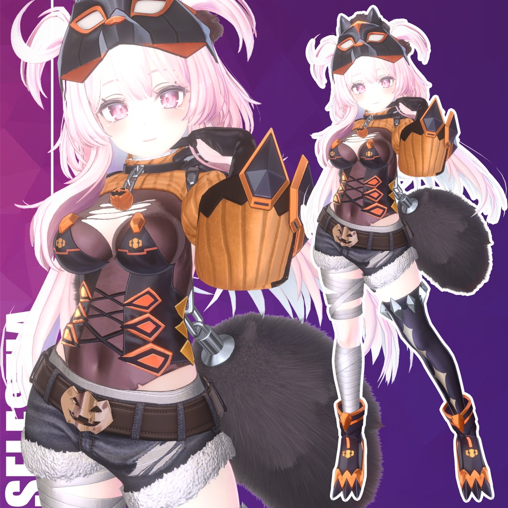 VRChat向け衣装『WILD WOLF』【13アバター対応】