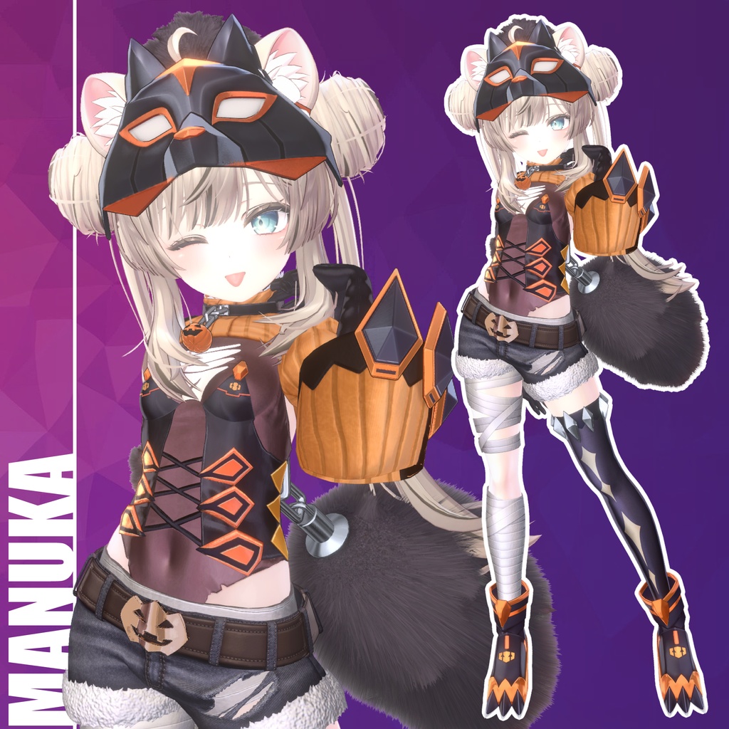 VRChat向け衣装『WILD WOLF』【13アバター対応】