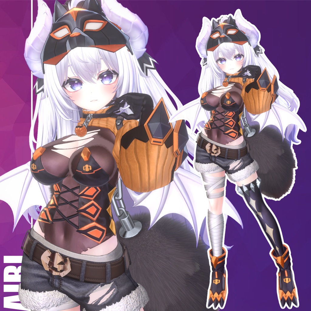 VRChat向け衣装『WILD WOLF』【13アバター対応】