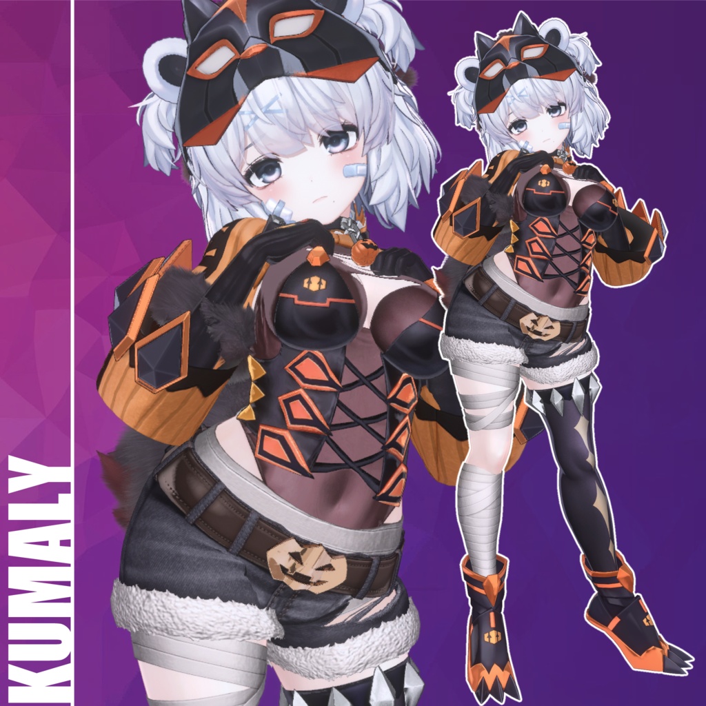 【セール中】VRChat向け衣装『WILD WOLF』【14アバター対応】