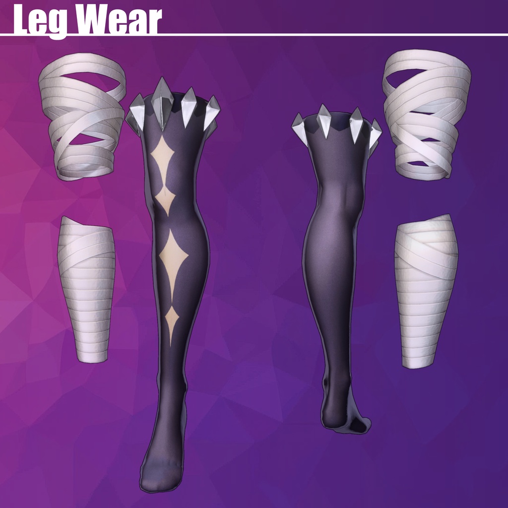 VRChat向け衣装『WILD WOLF』【13アバター対応】