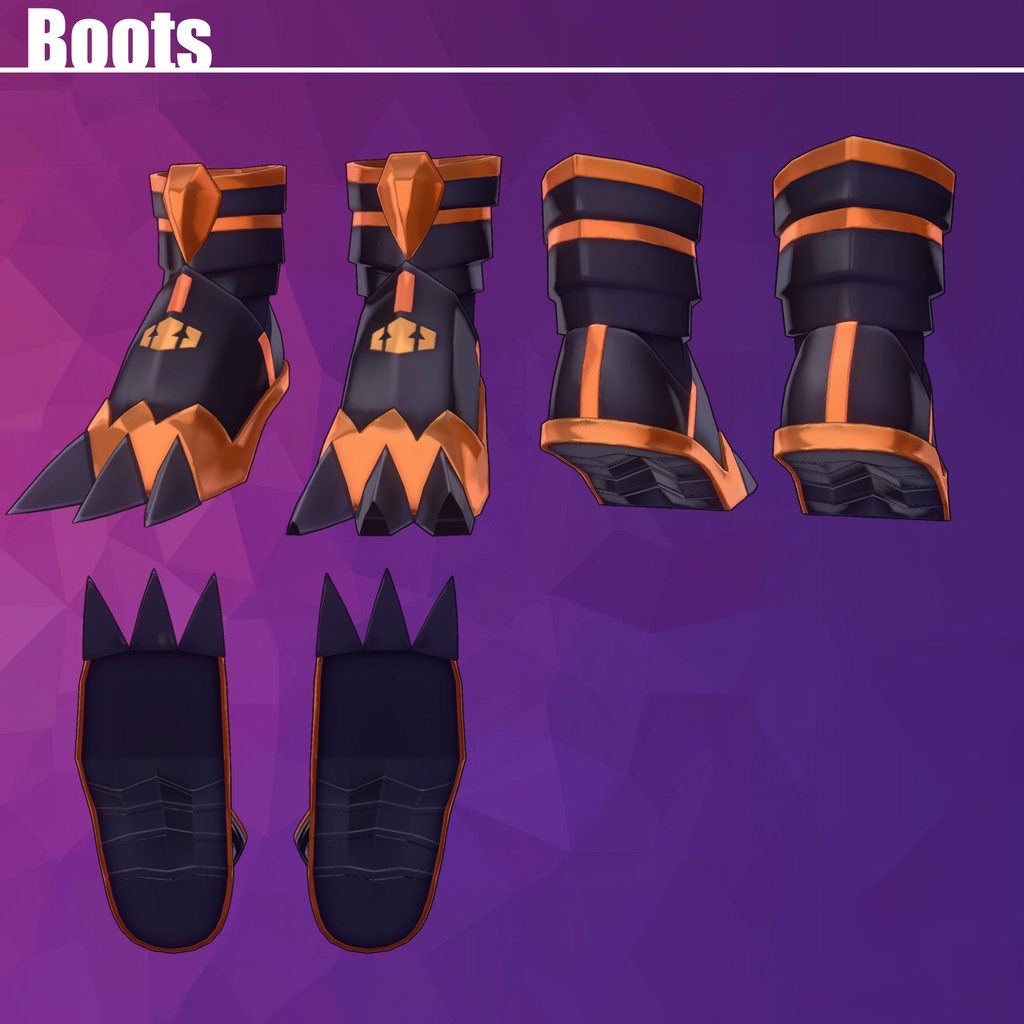 VRChat向け衣装『WILD WOLF』【13アバター対応】