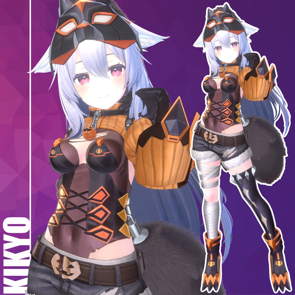 VRChat向け衣装『WILD WOLF』【13アバター対応】