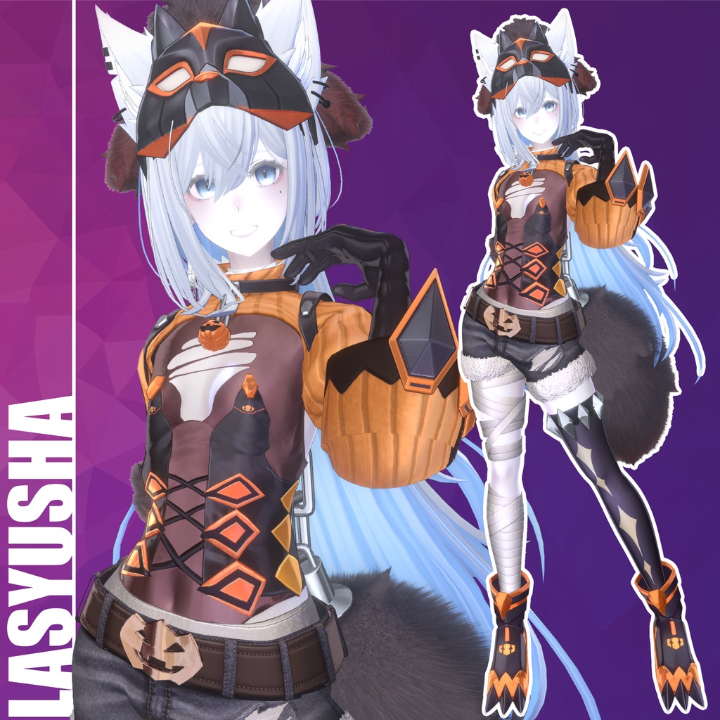 VRChat向け衣装『WILD WOLF』【13アバター対応】