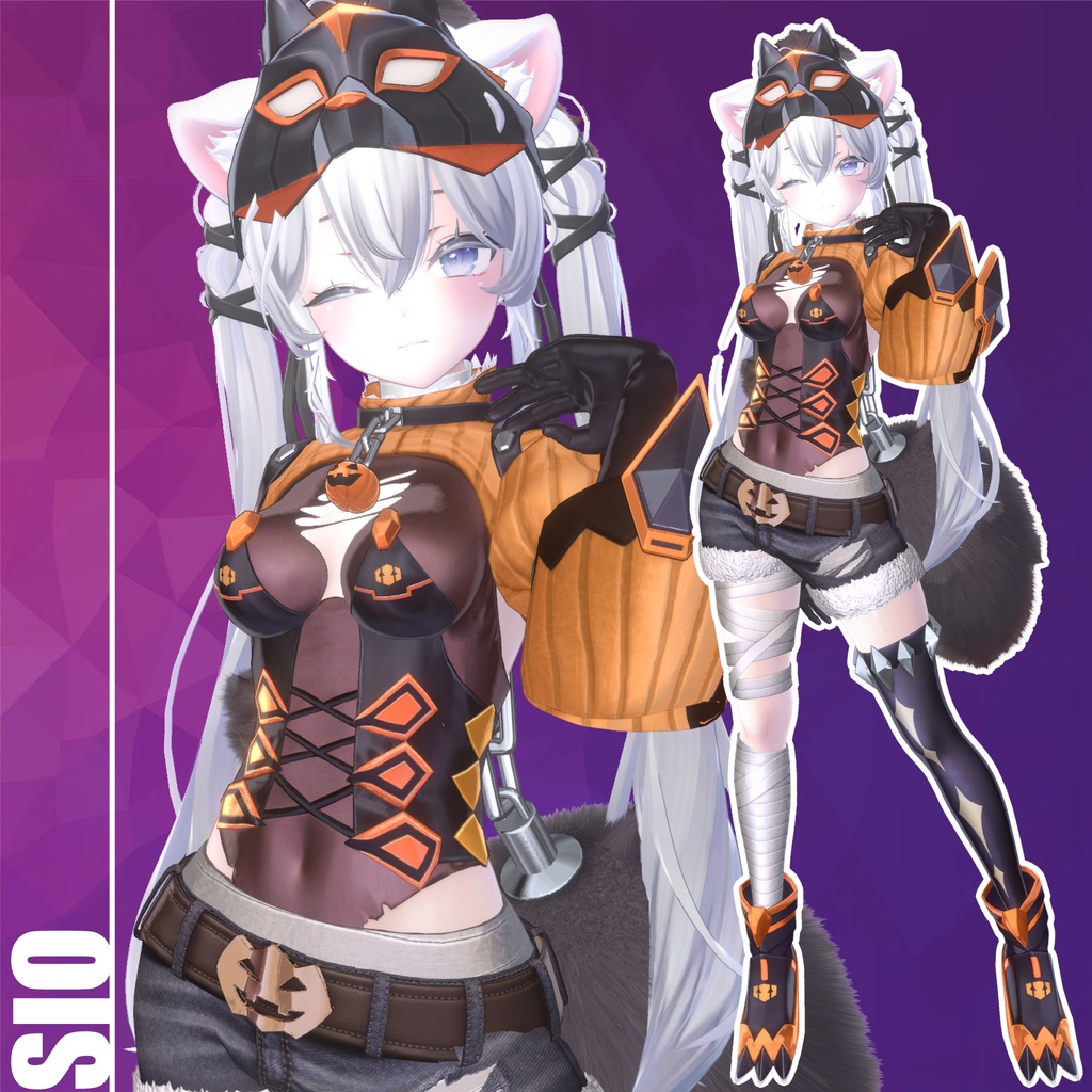 VRChat向け衣装『WILD WOLF』【13アバター対応】