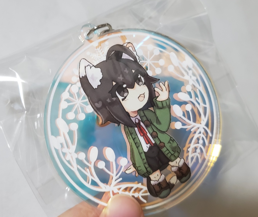 おわたんのオーロラアクキー/ver冬