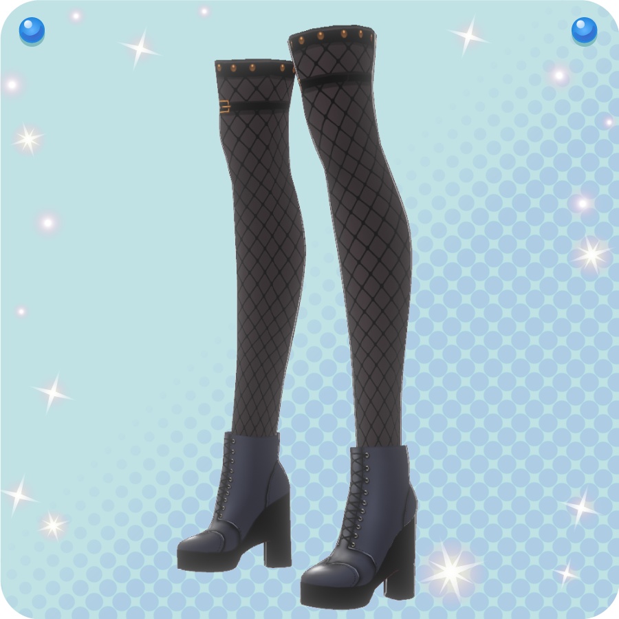 【VRoid用ドレスセット】ミリタリーワンピース2_5色(Militarydressclothes2 5 colors)