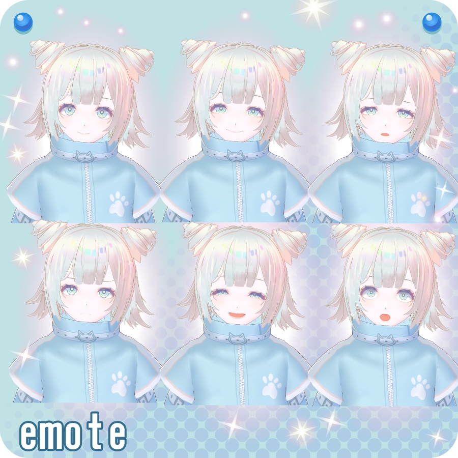 【VroidVRM】猫サブカルジャージガールCat Subculture Jersey Girl