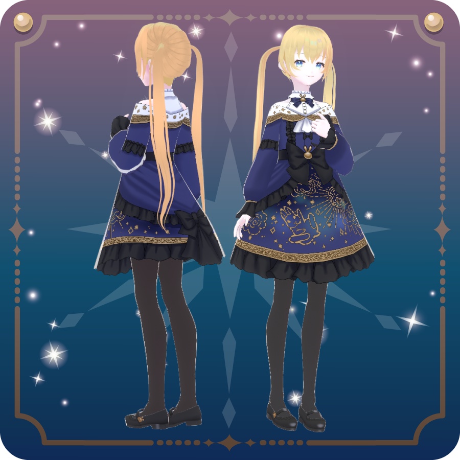 【VroidVRM】ルミナル6色Luminal 6 colors