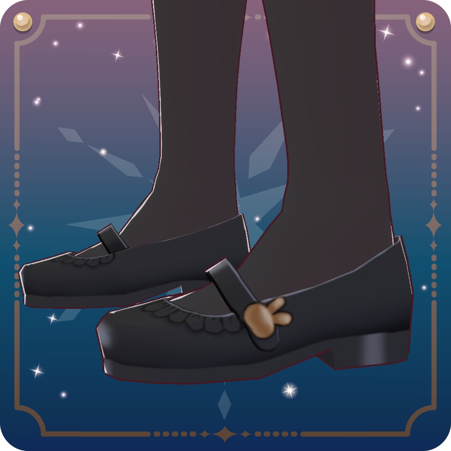 【VRoid用ドレスセット】月兎のロリータ6色Moon Rabbit Lolita 6 colors