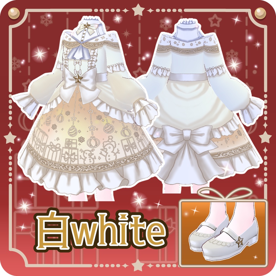 クリスマスロリータ4色Christmas Lolita four colors