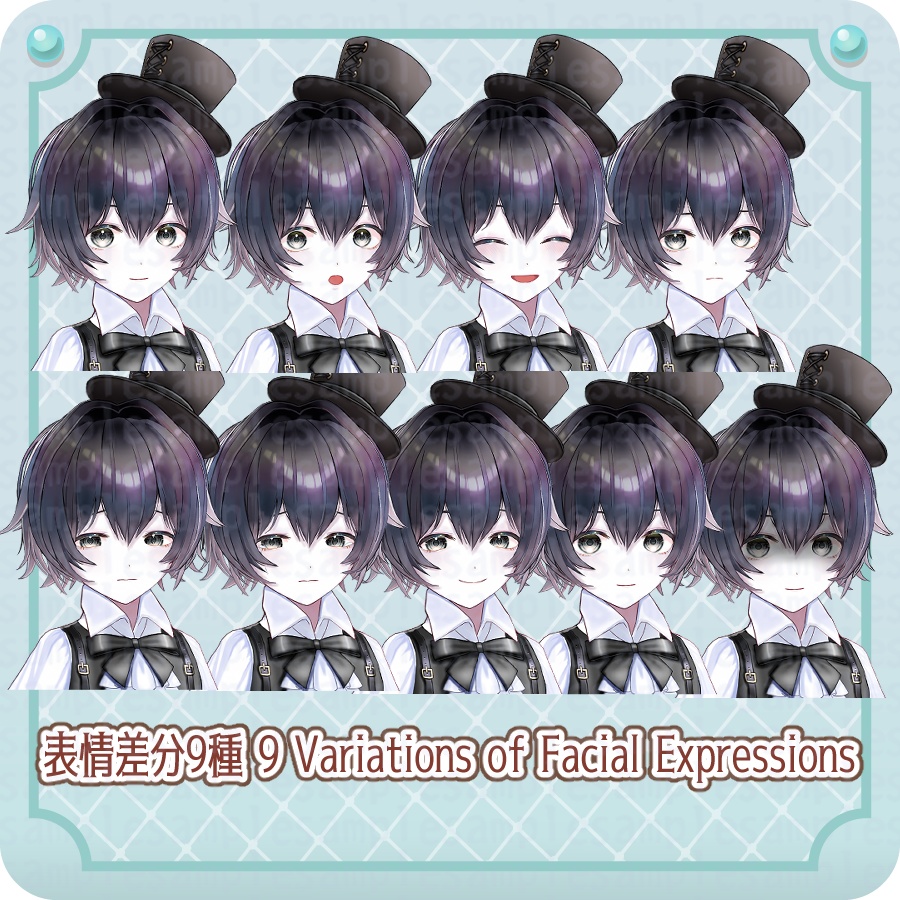 【立ち絵素材】_皇子系少年Standing Character Illustration Material_Prince-like Boy