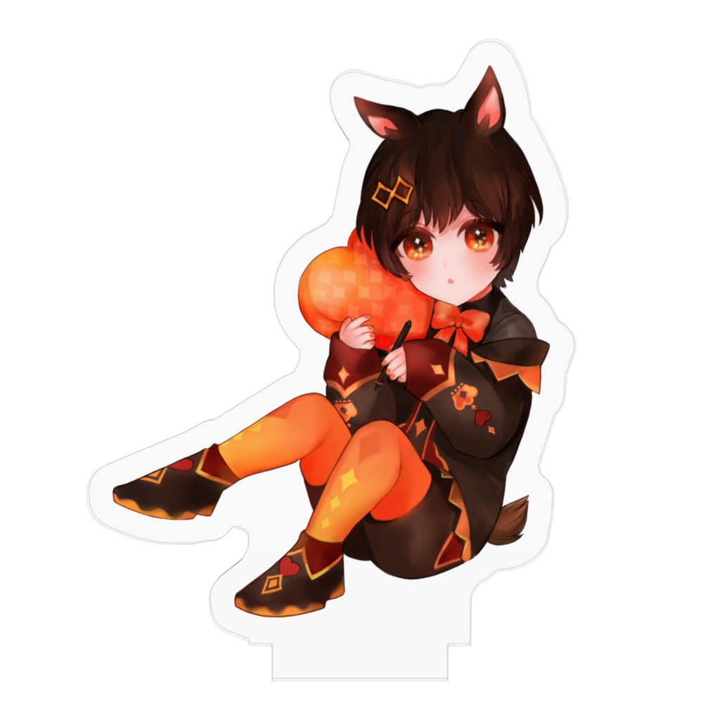 ミニキャラ睡のアクリルスタンドフィギュア