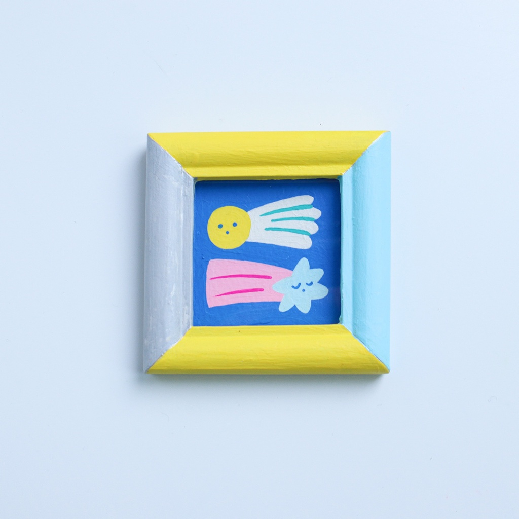 ミニ原画「流れ星」