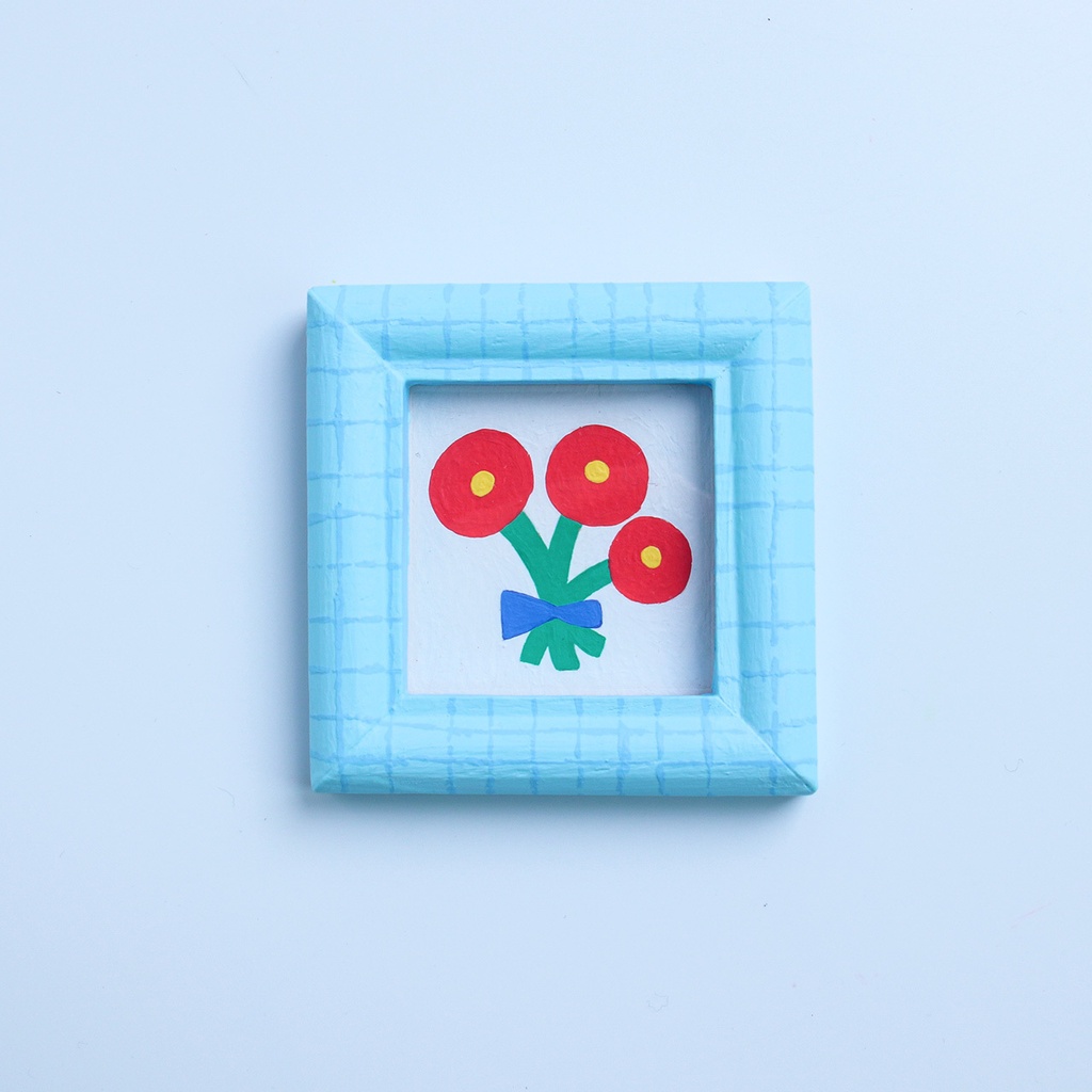 ミニ原画「お花」
