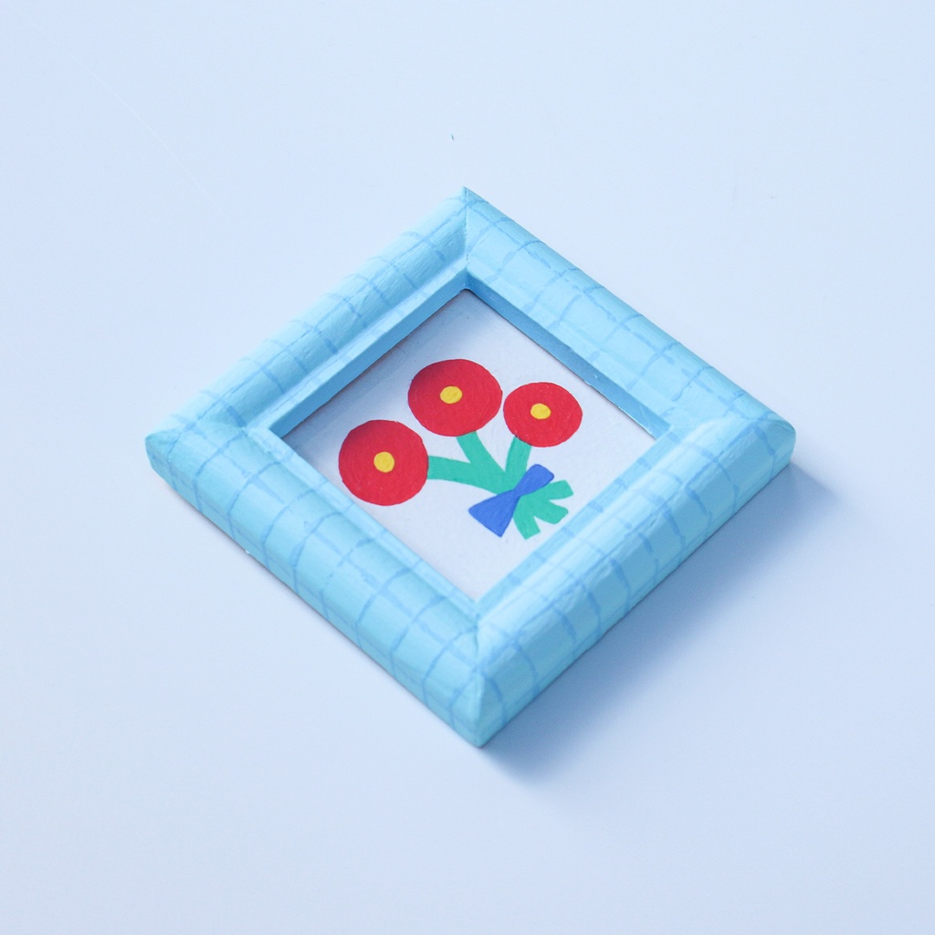 ミニ原画「お花」