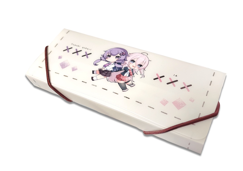 SDゆかり、IA筆箱＆ステッカー