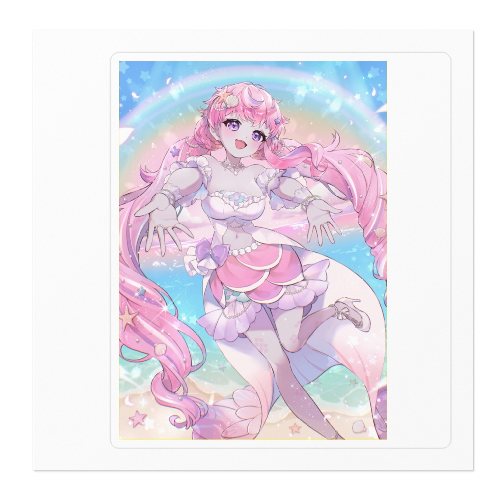 音海マリナ ステッカー【1周年記念】