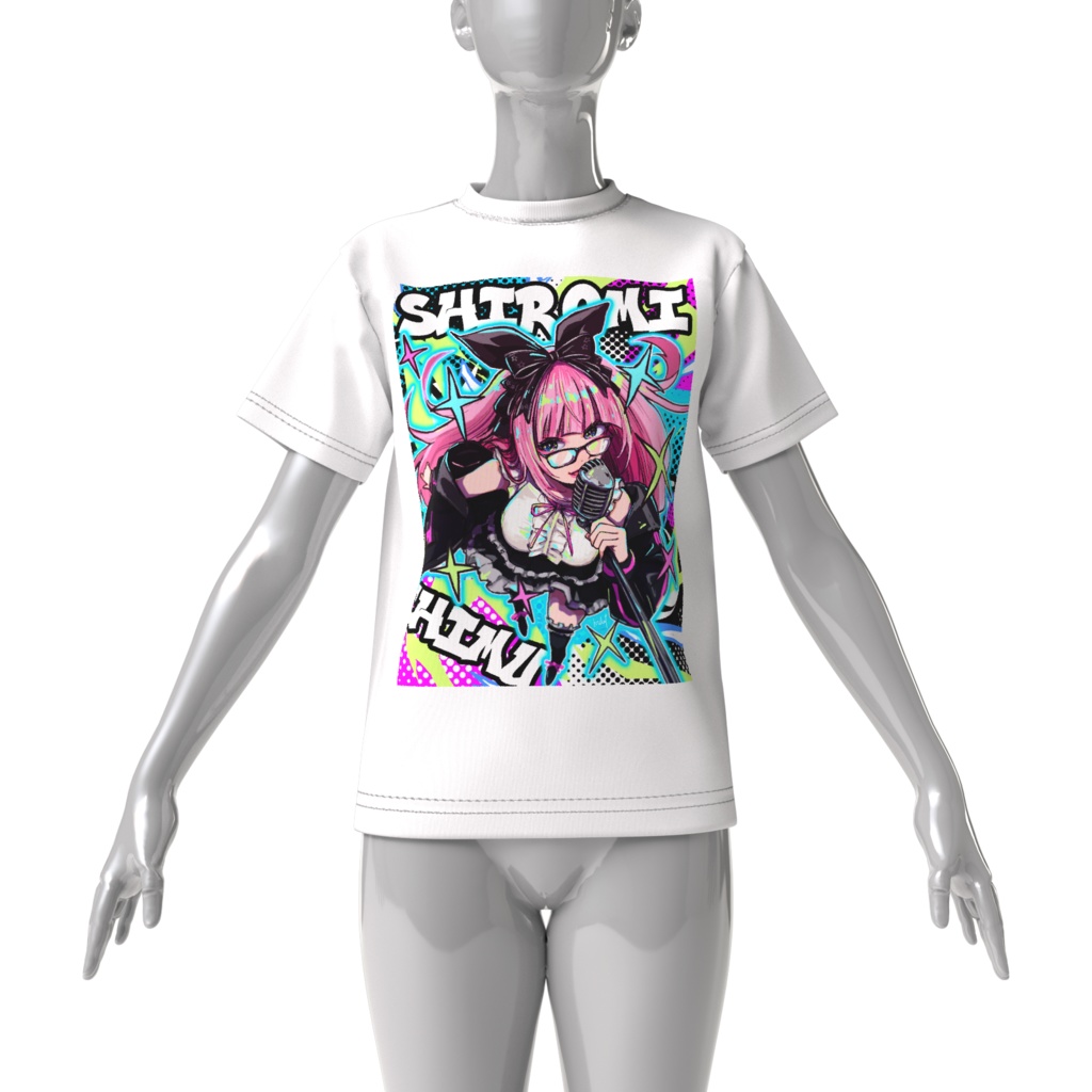 銀鏡ちむ誕生日2025🎀ビッグシルエットTシャツ( S.M.L.XL )