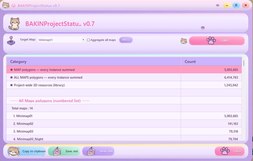 BAKINProjectStatus v0.771