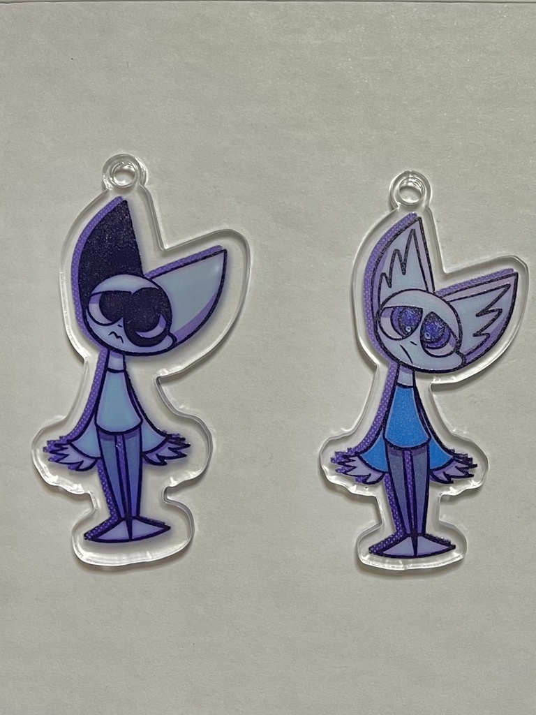 MonoとAndyキーホルダー