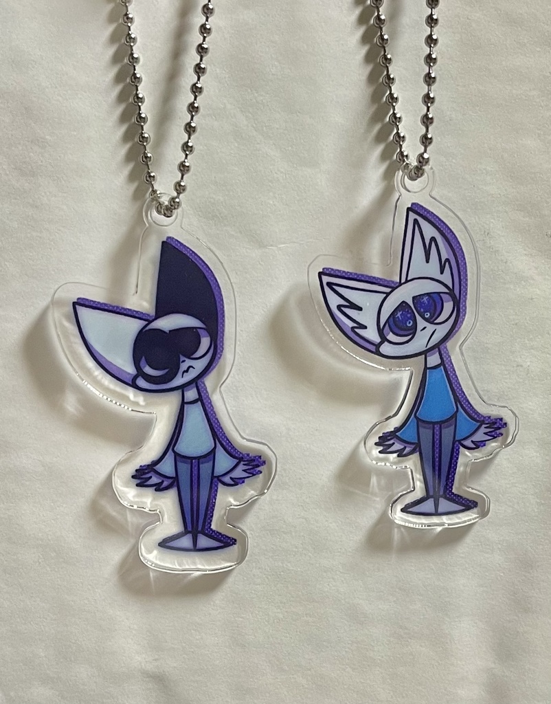 MonoとAndyキーホルダー